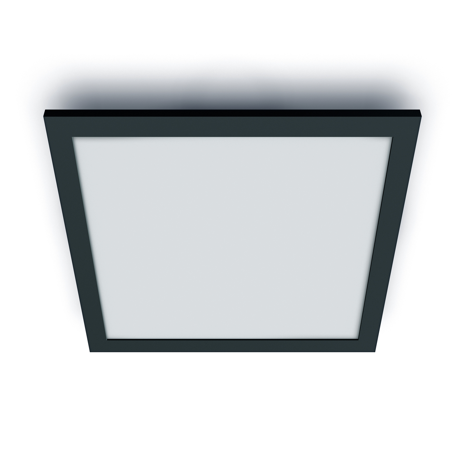 WiZ LED-Deckenleuchte Panel, schwarz, 60x60 cm