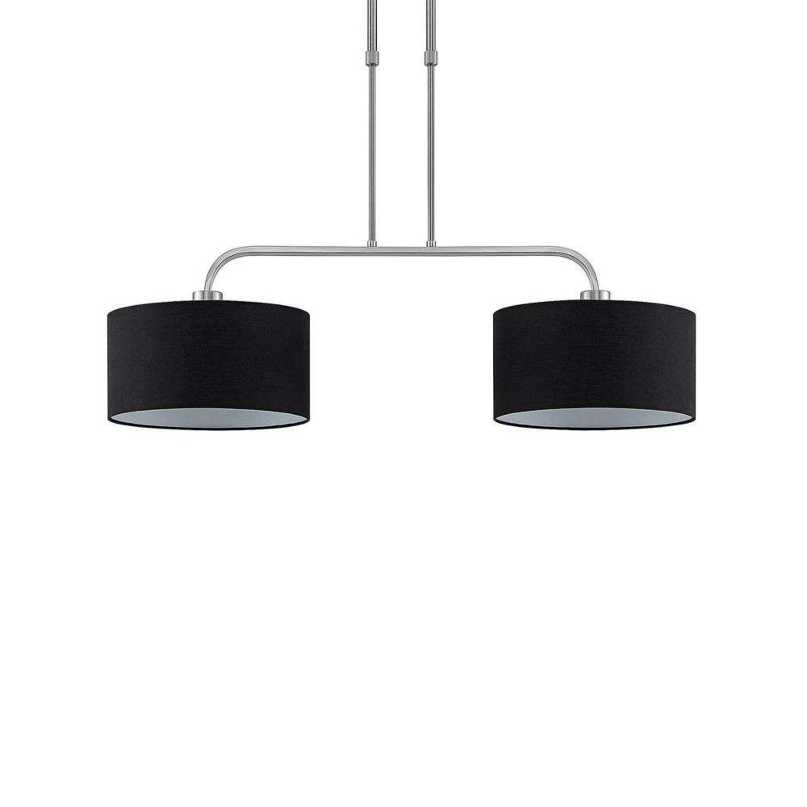 Jevanna 2 Lustră Pendul Black - Lindby