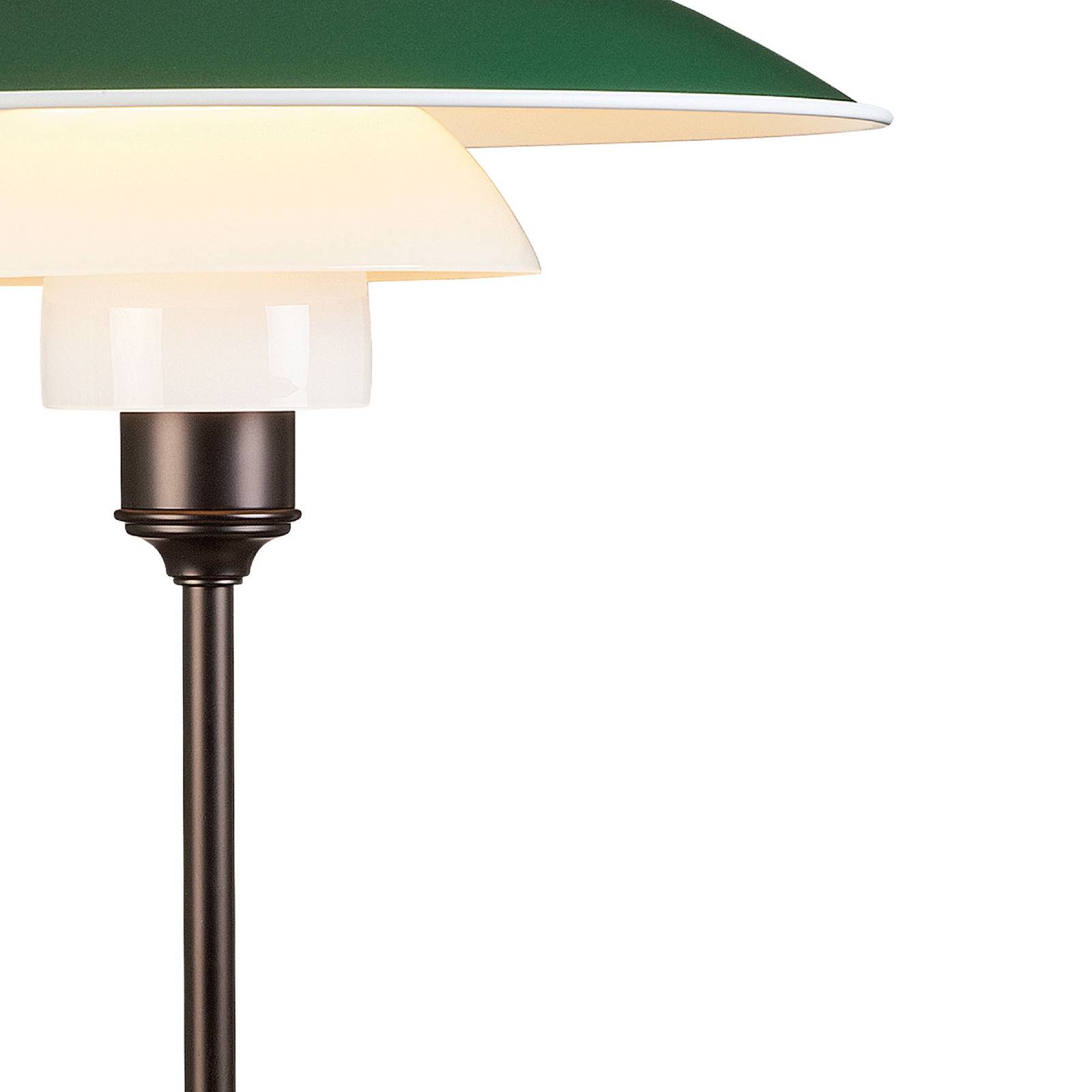 Louis Poulsen PH 3 1/2-2 1/2 lampa stołowa zielona