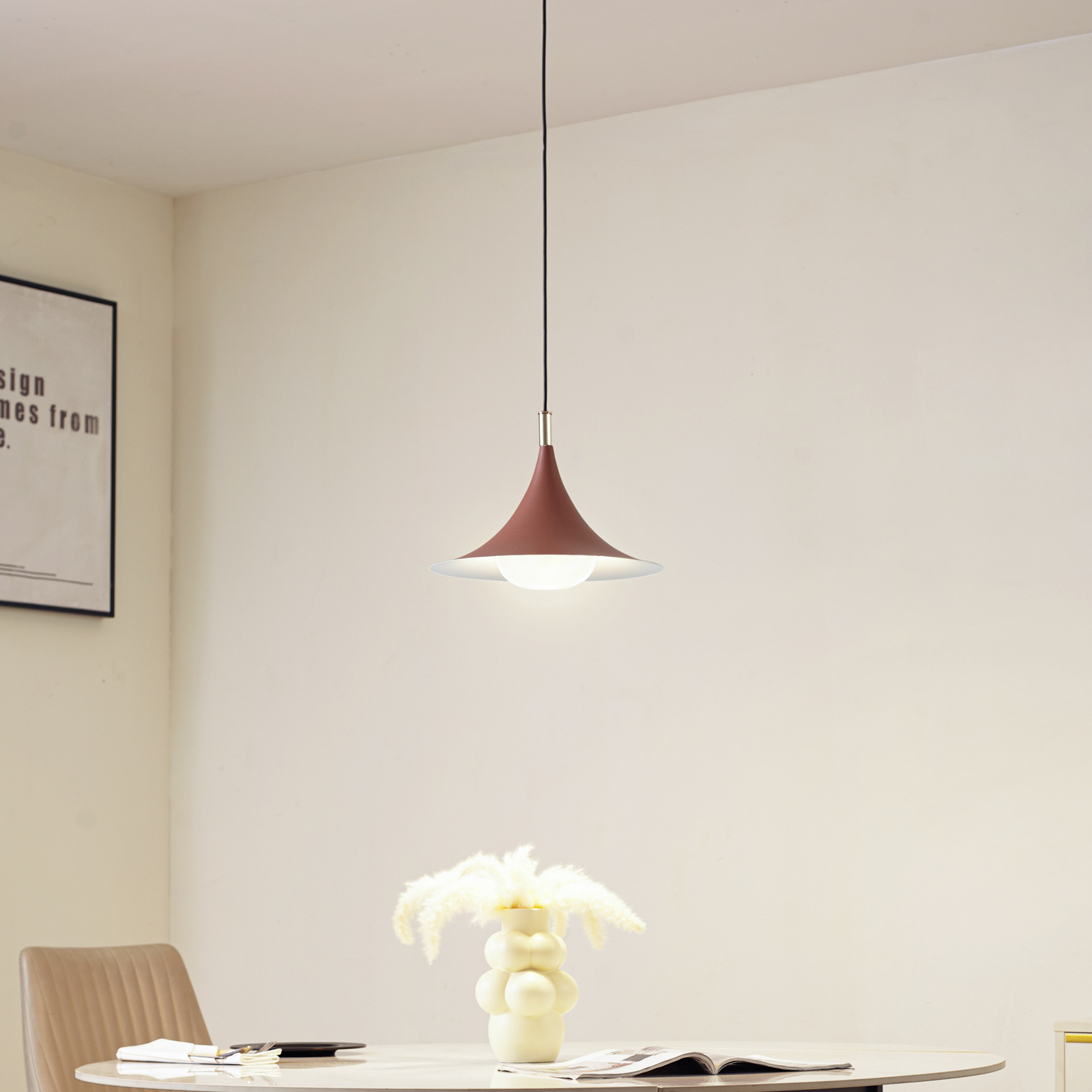 Jarl Lampa Wisząca Brązowy - Lindby