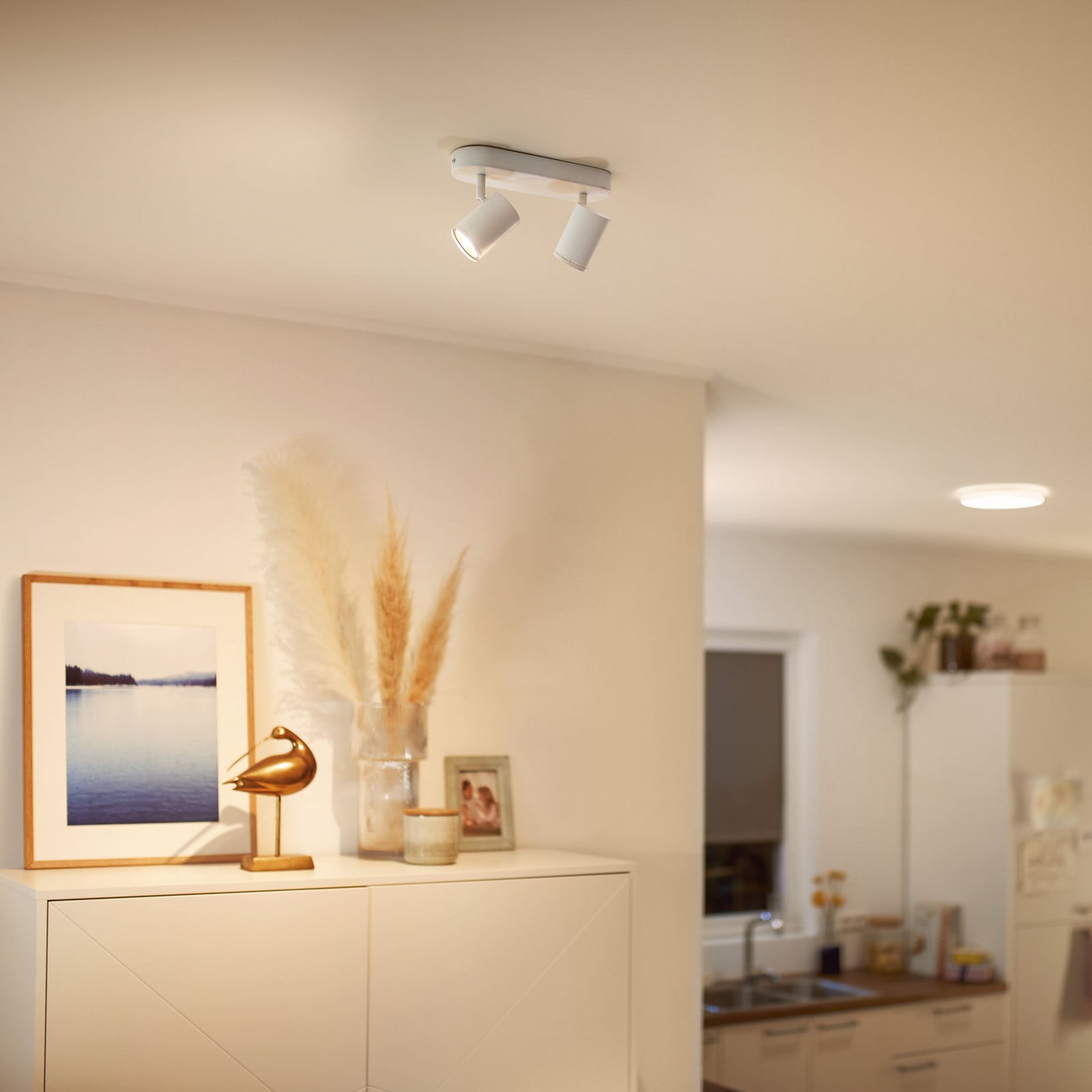 Imageo 2 Deckenleuchte TW White WiZ - Wohnzimmer - Modern - Aluminium - Mehrflammig