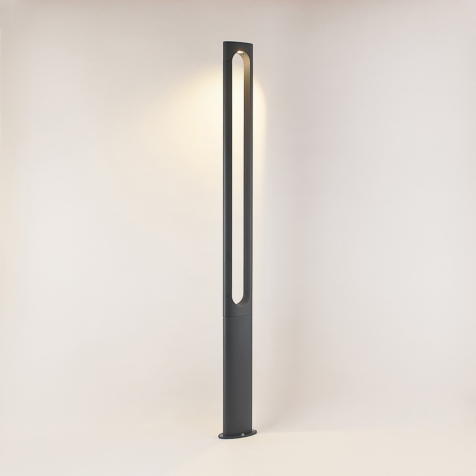 Dovino Outdoor Garden Lamp H200 Dark Grey - Lucande
