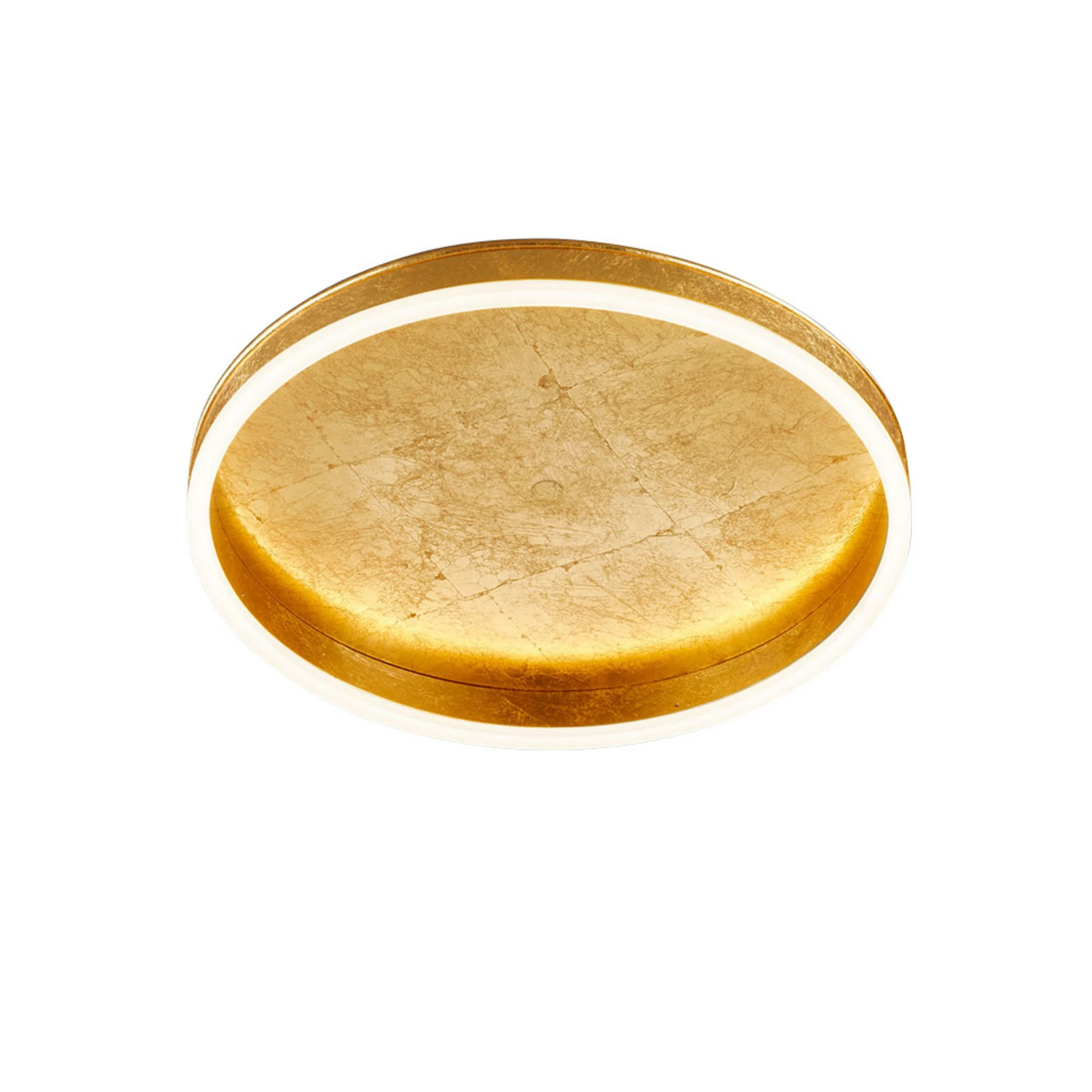 Helestra Sona plafoniera LED dimming Ø40cm oro