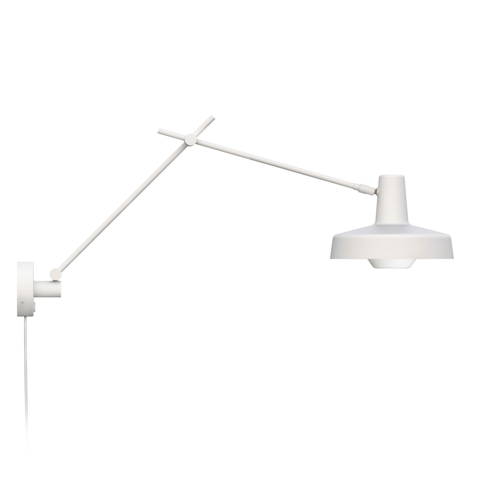 GRUPA Arigato wandlamp 1-lamp 70cm Ø23cm wit