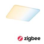 Paulmann LED-Panel Veluna eckig CCT ZigBee 18,5cm