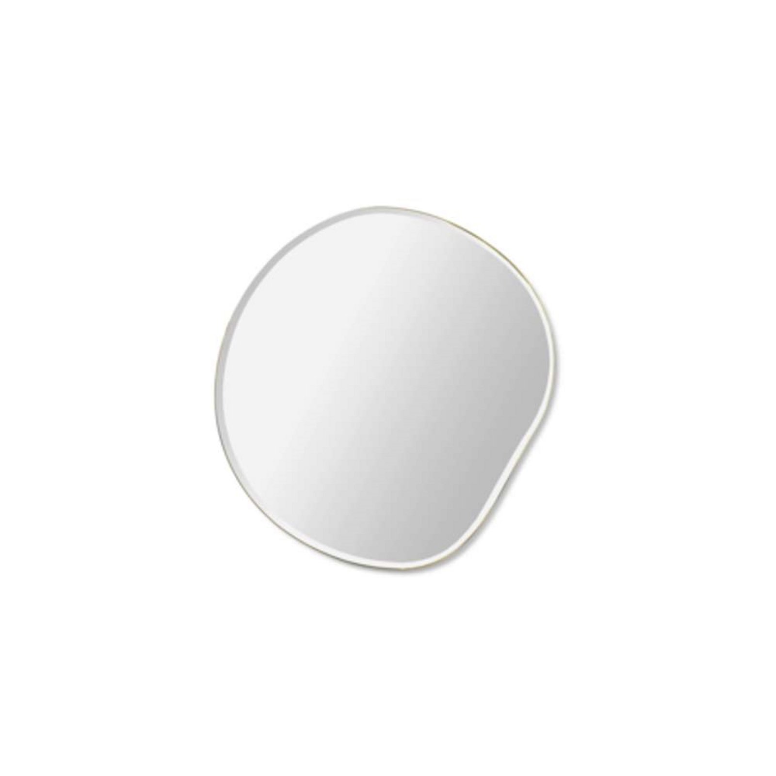 Pond Mirror Small Brass - ferm LIVING