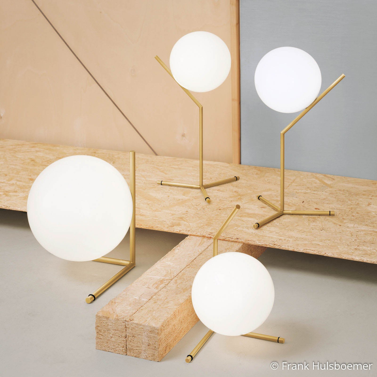 IC T2 Table Lamp Brass - Flos