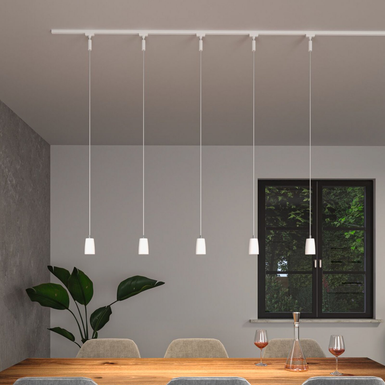 Paulmann URail poklopac za viseću svjetiljku, signalno bijela, GU10 Paulmann URail poklopac za viseću svjetiljku, signalno bijela, GU10