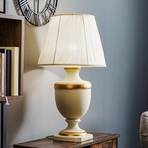 Bordlampe Imperial av keramikk, høyde 66 cm