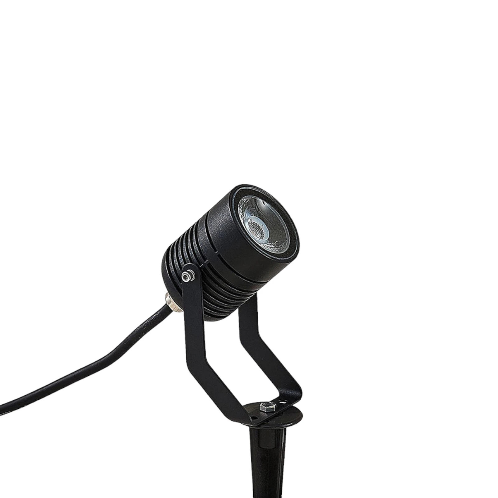 Projetor LED de exterior Maris com espigão de chão, IP65, preto