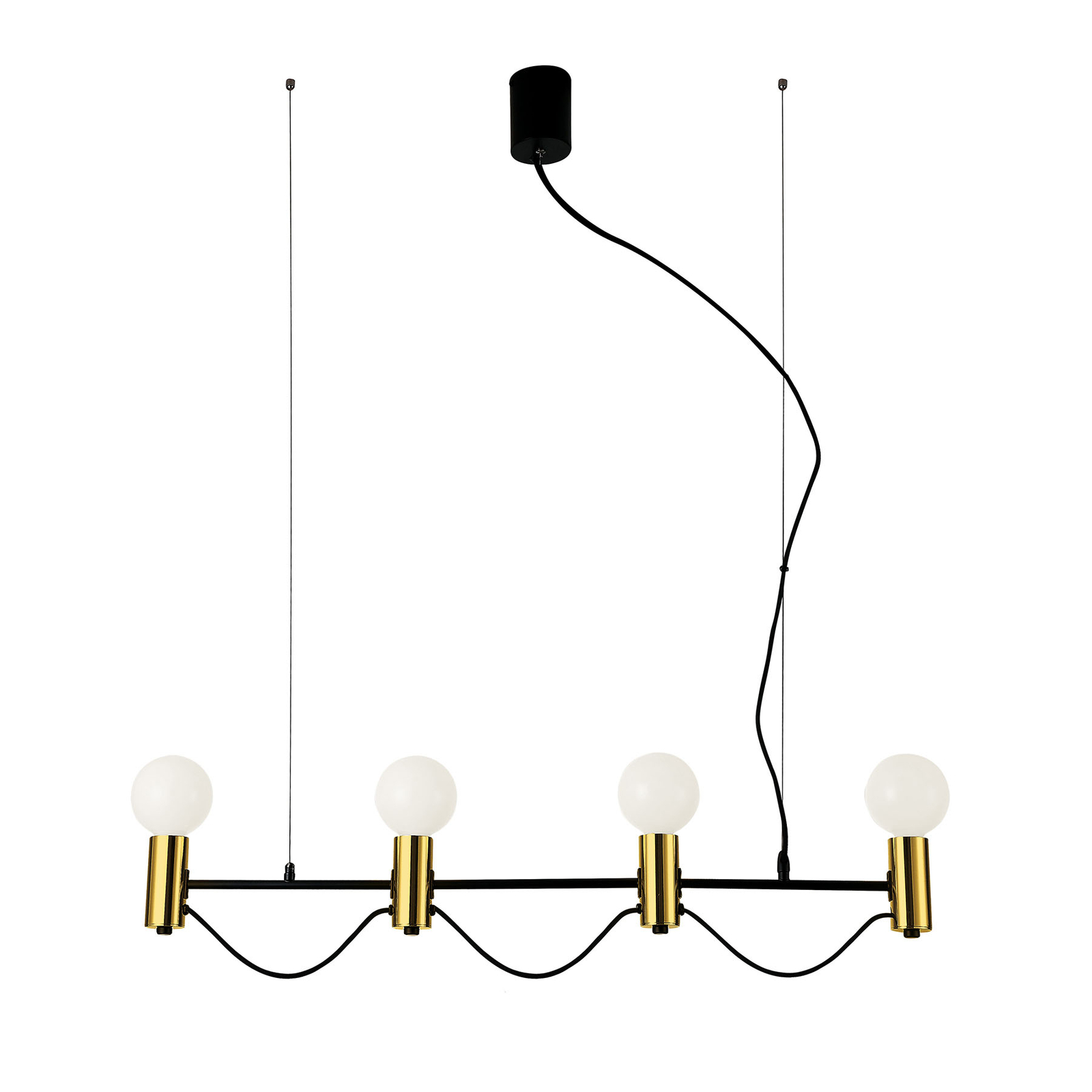 Volter hanging light, four-bulb