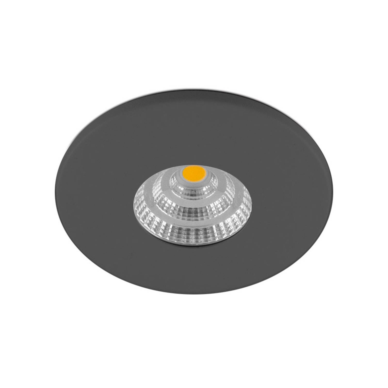Levně EVN Magneto LED stropní světlo IP44 antracit