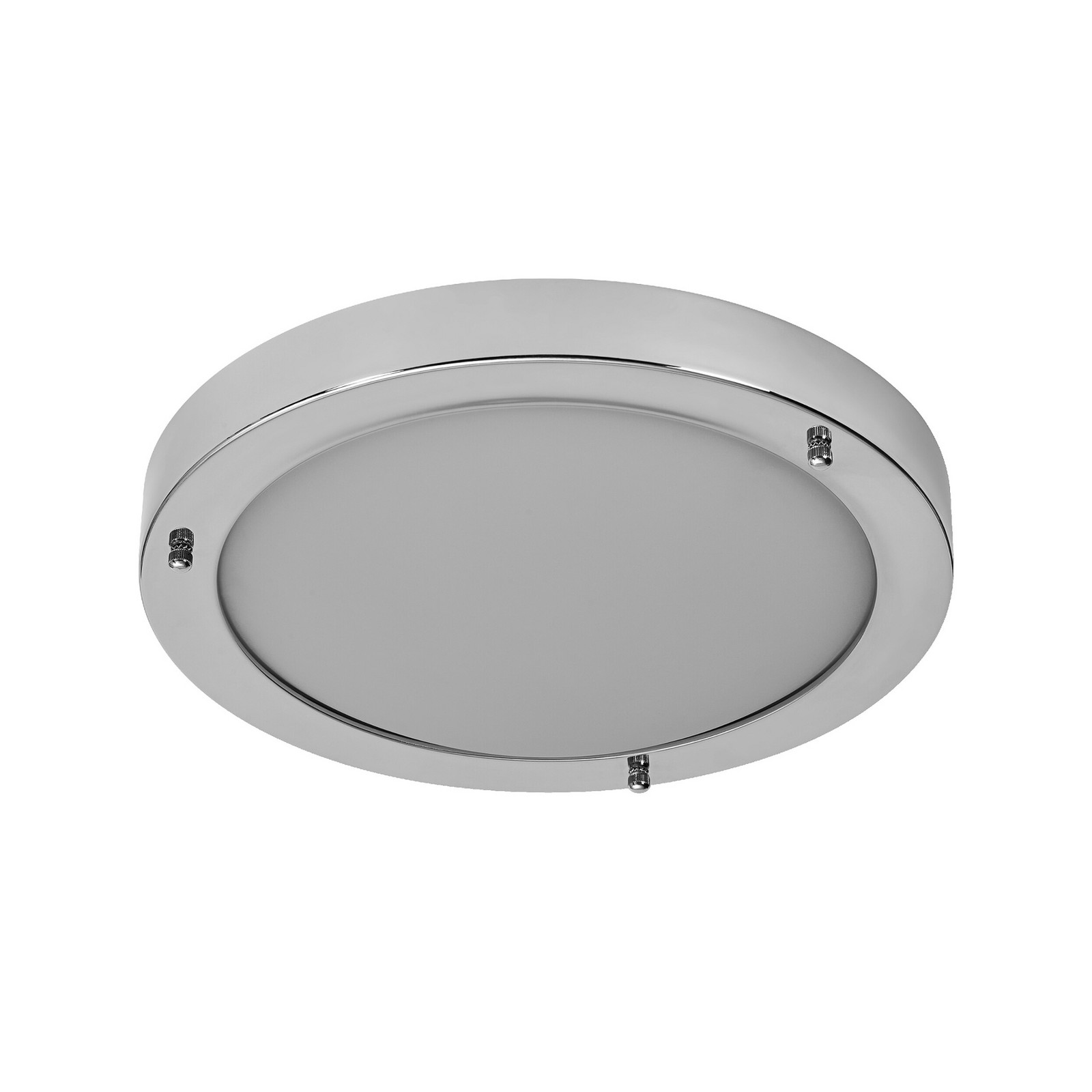 LEDVANCE Bathroom Classic Round plafon Ø31cm crom - Baie - crom opal - Metal