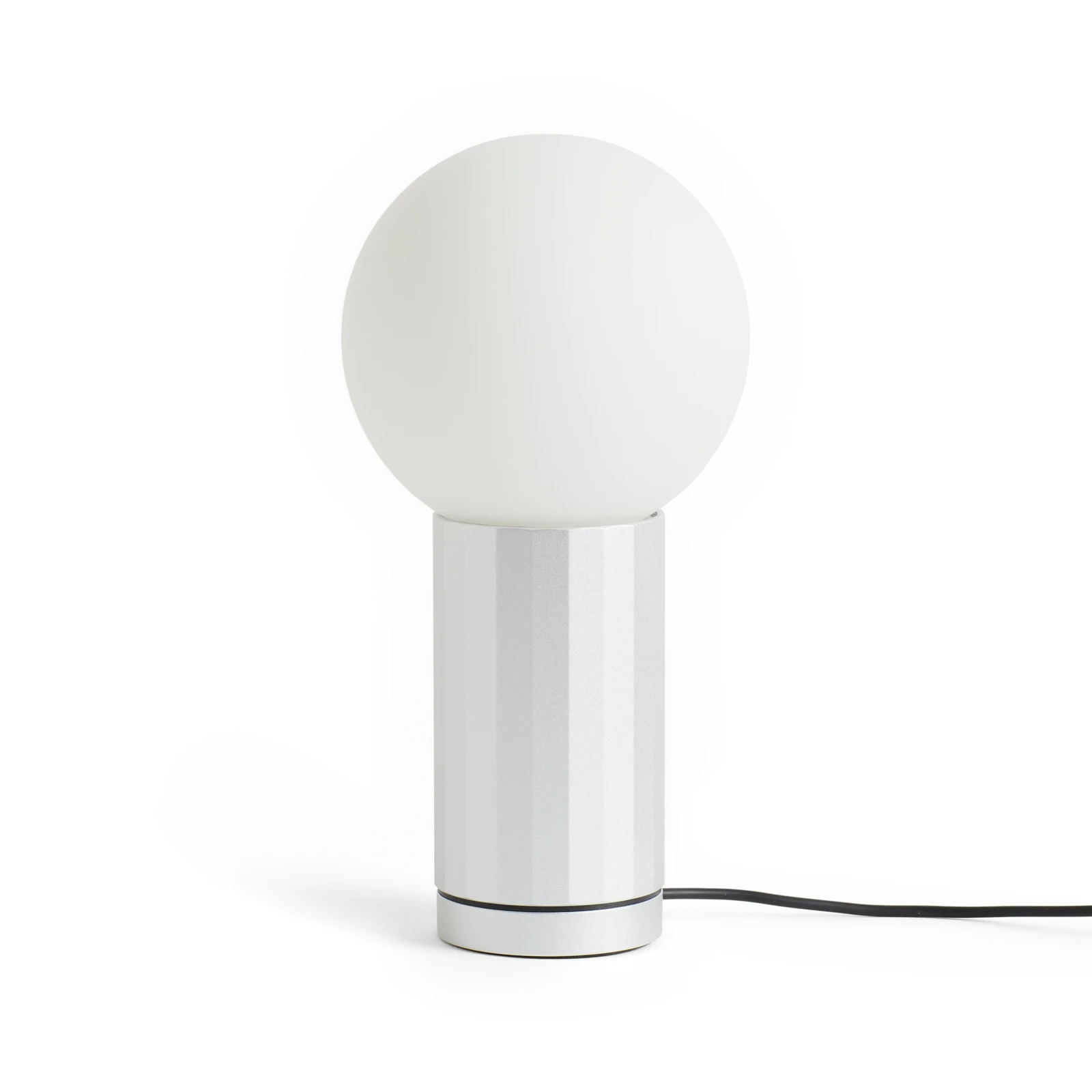 Lampe de table LED HAY TURN ON, aluminium, hauteur 20 cm, à intensité variable