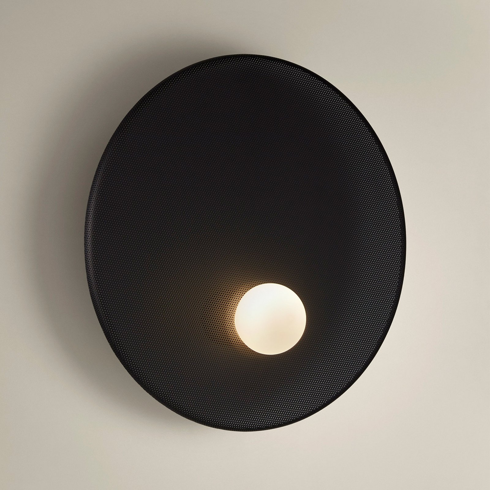 LEDS-C4 Trip wall light Ø 46 cm black