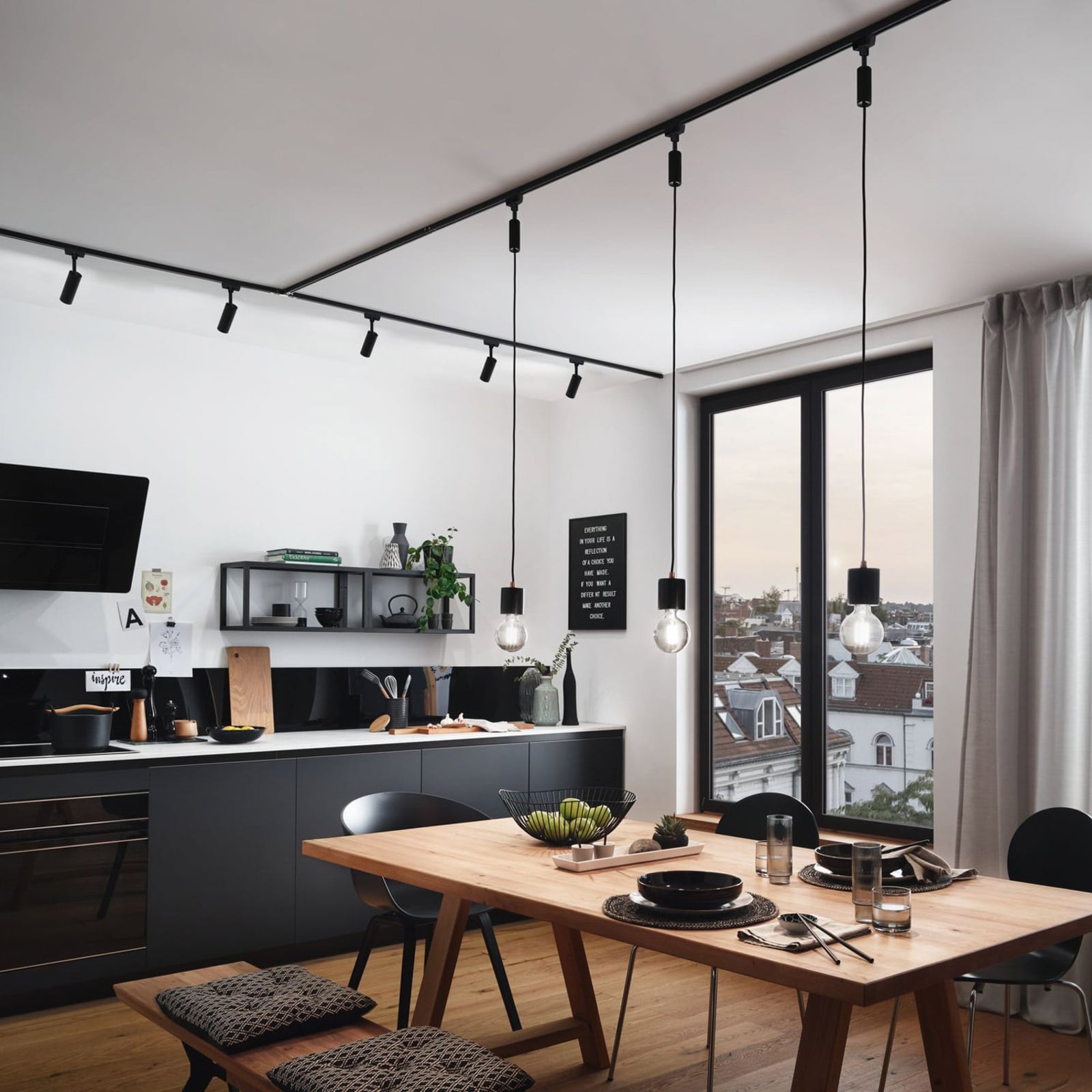 URail Tubo LED-kohdevalaisin musta 4 000 K – Paulmann URail Tubo LED-kohdevalaisin musta 4 000 K – Paulmann
