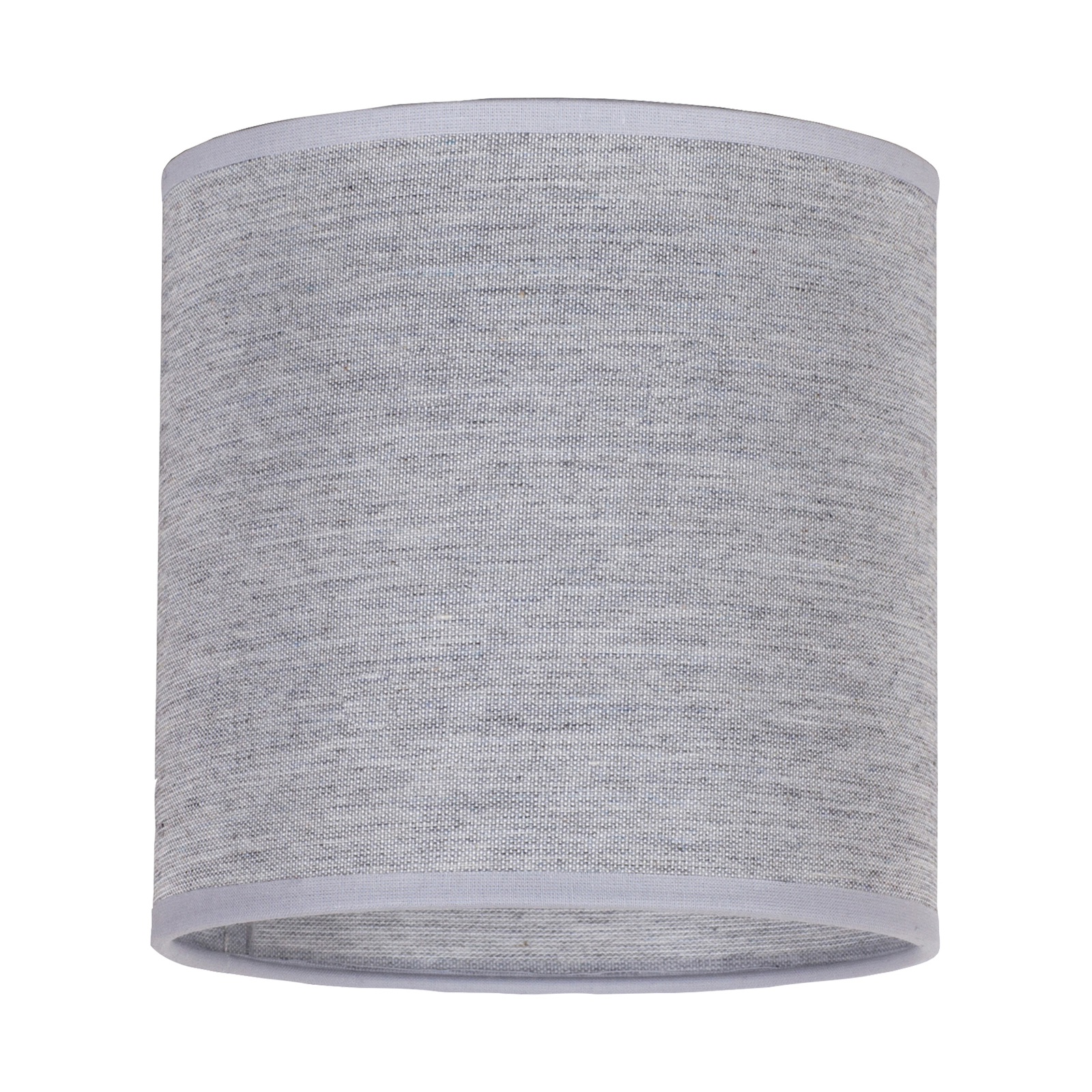 Lampeskjerm Roller, grå, Ø 15 cm, høyde 15 cm