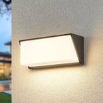 Lindby Malim LED-Wandleuchte für außen, eckig
