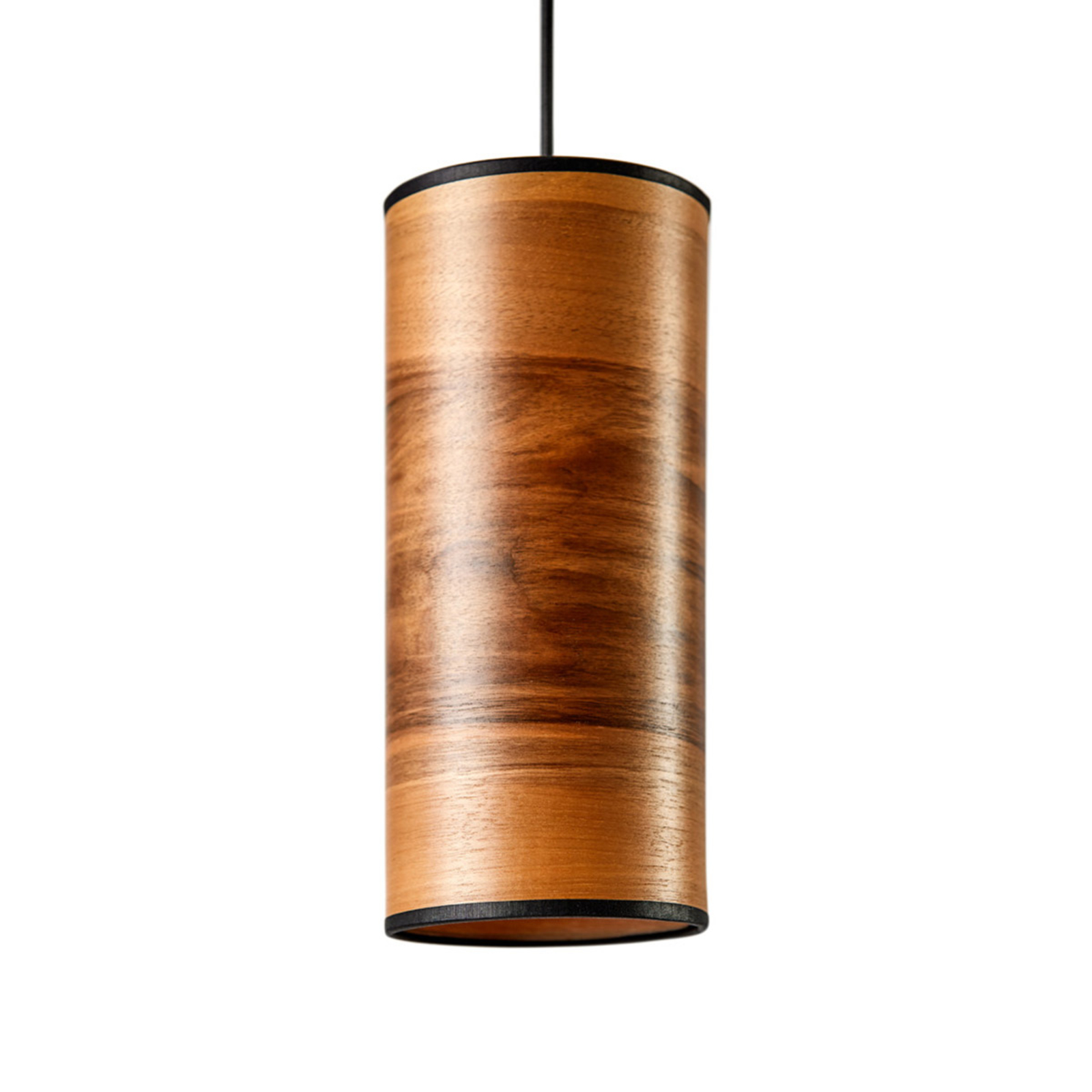LeuchtNatur Nux pendant light made of veneer wood