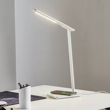 LED-skrivebordslampe Orbit med induksjonsbase