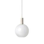 Collect Lustră Pendul Opal Sphere Low Light Grey - ferm LIVING