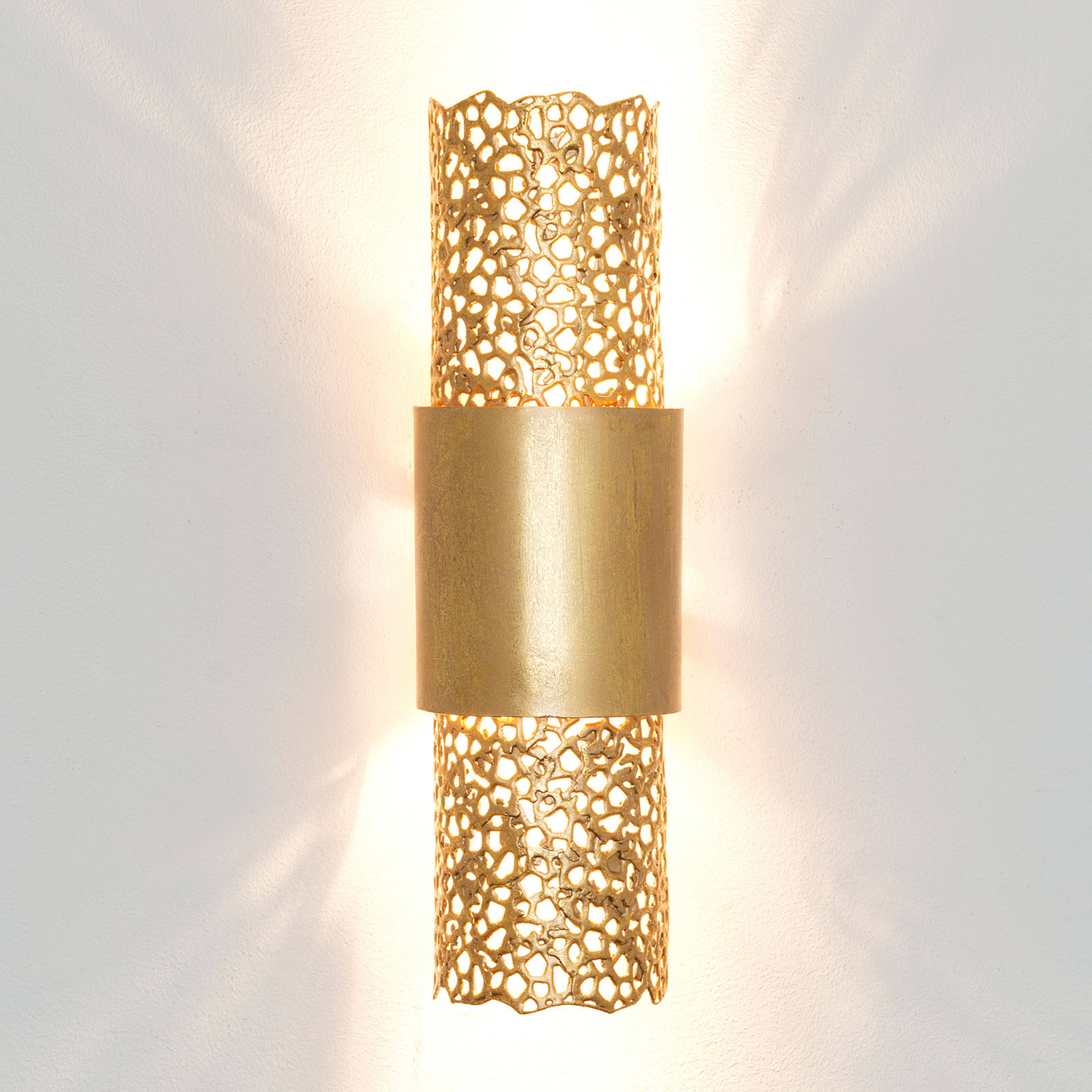 Wandleuchte Palazzo, gold