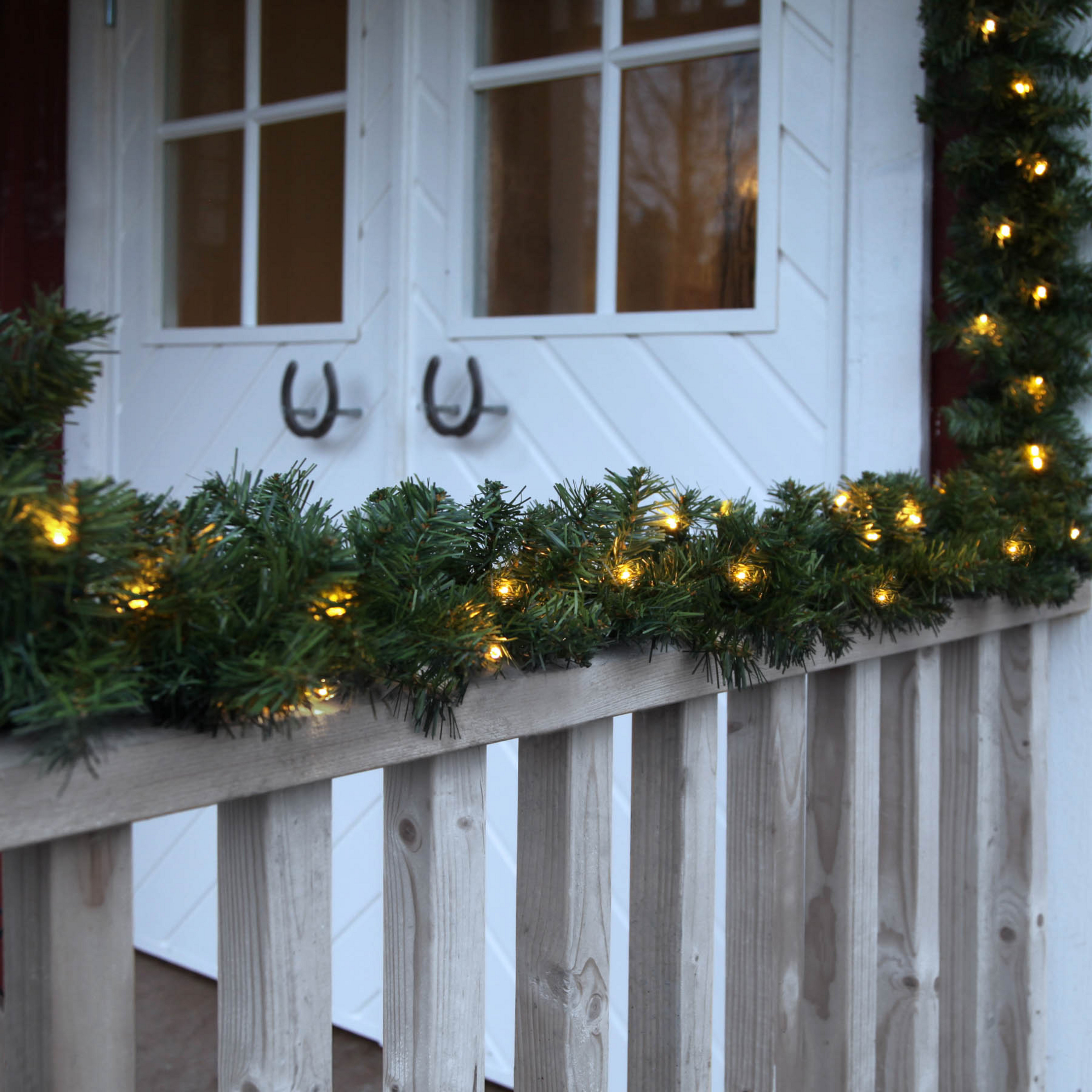 Γιρλάντα ελάτης LED με 60 φωτάκια LED 5m