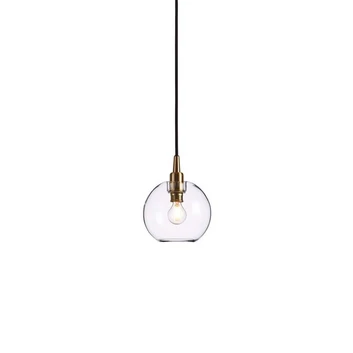 Gloria Suspension Ø160 Laiton/Verre Clair - Belid
