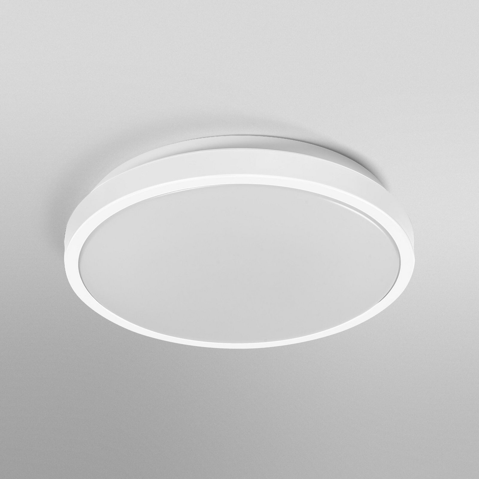 Plafonnier LED OSRAM ORBIS LONDON, blanc, Ø 28 cm, métal