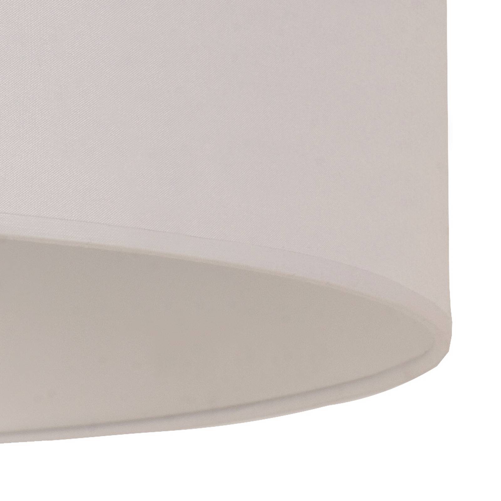 Klosz lampy w kolorze kości słoniowej, kremowy, średnica 60 cm, wysokość 35 cm,