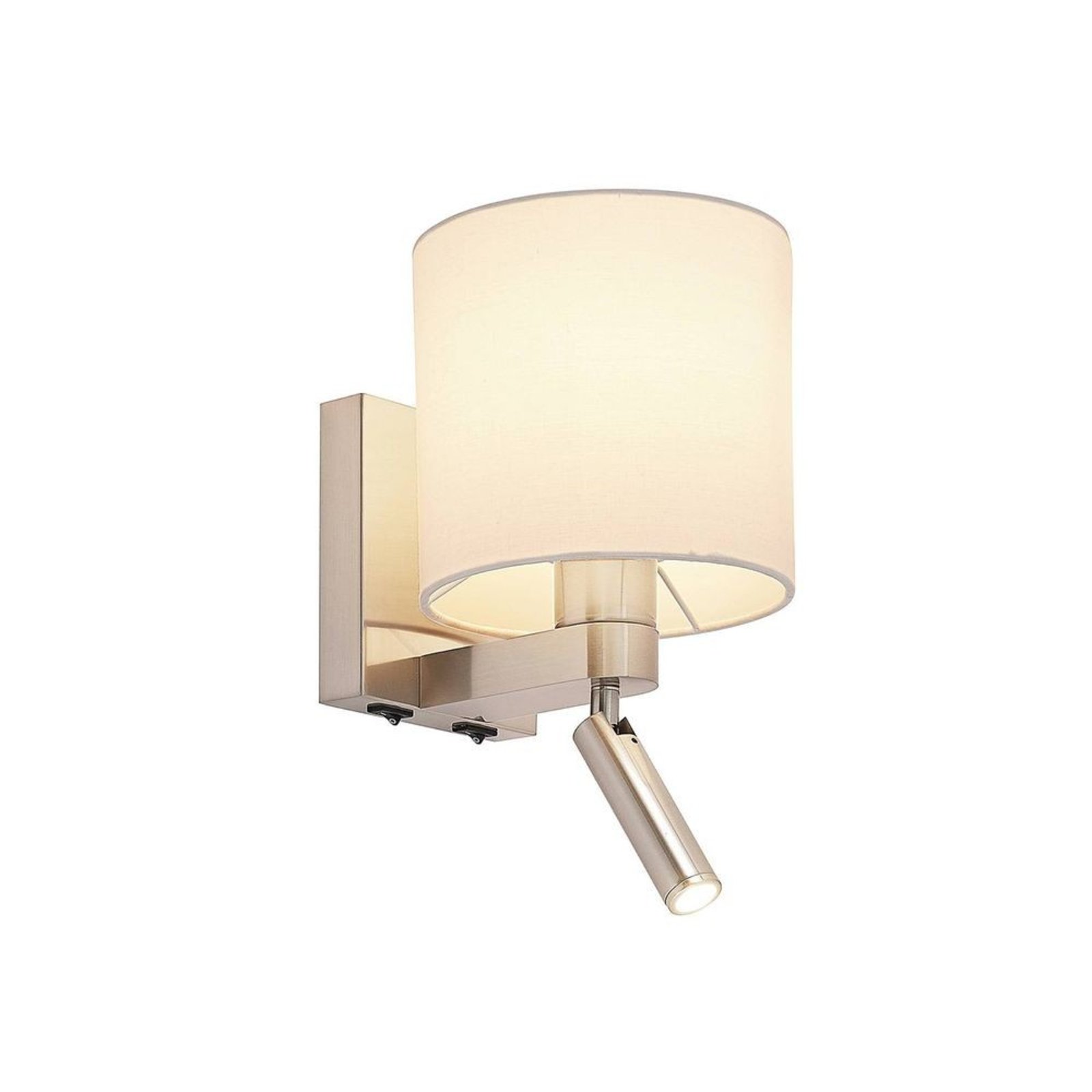 BrinjaWall Lamp White/Chrome - Lucande