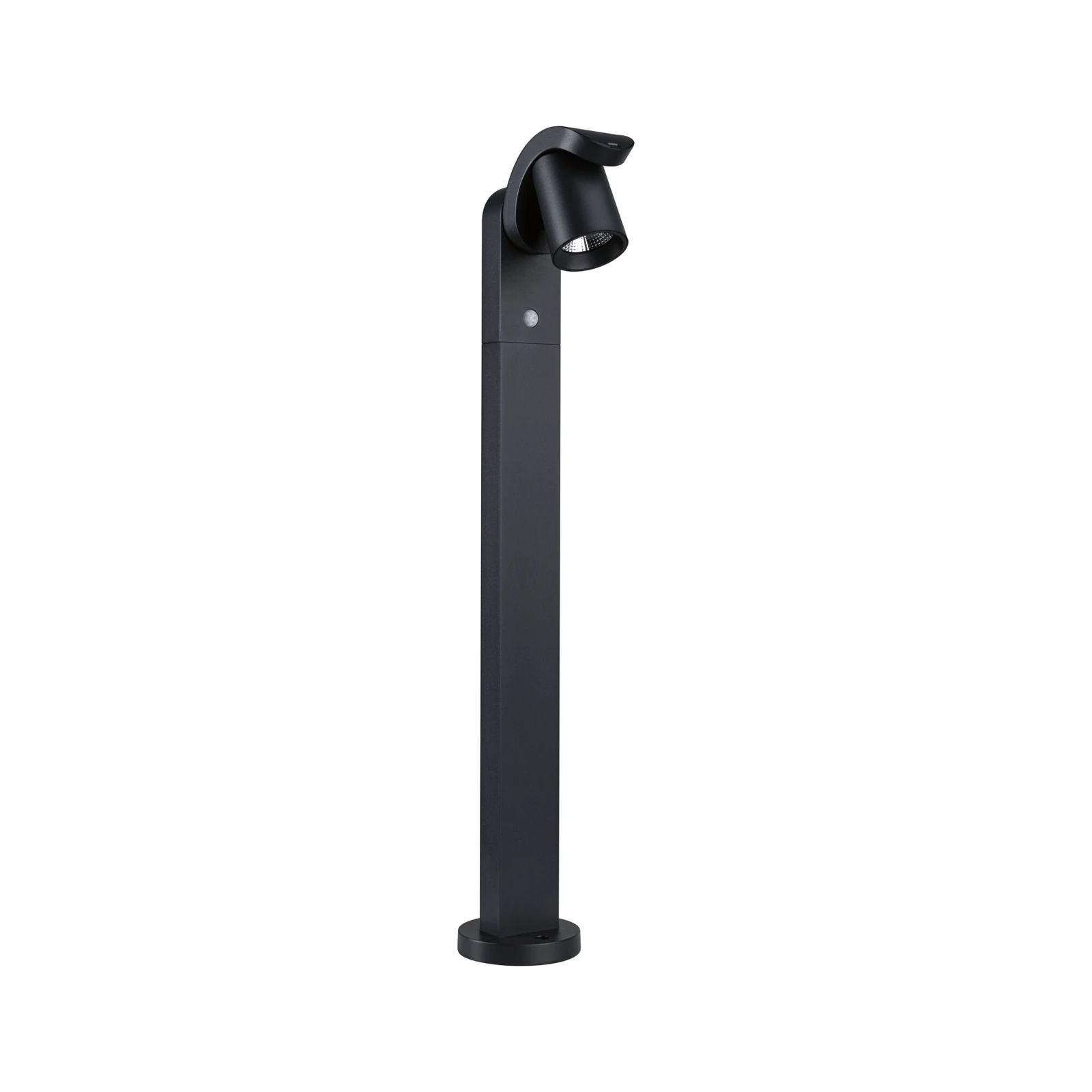 Paulmann LED-väglampa Cuff, aluminium, sensor, antracit