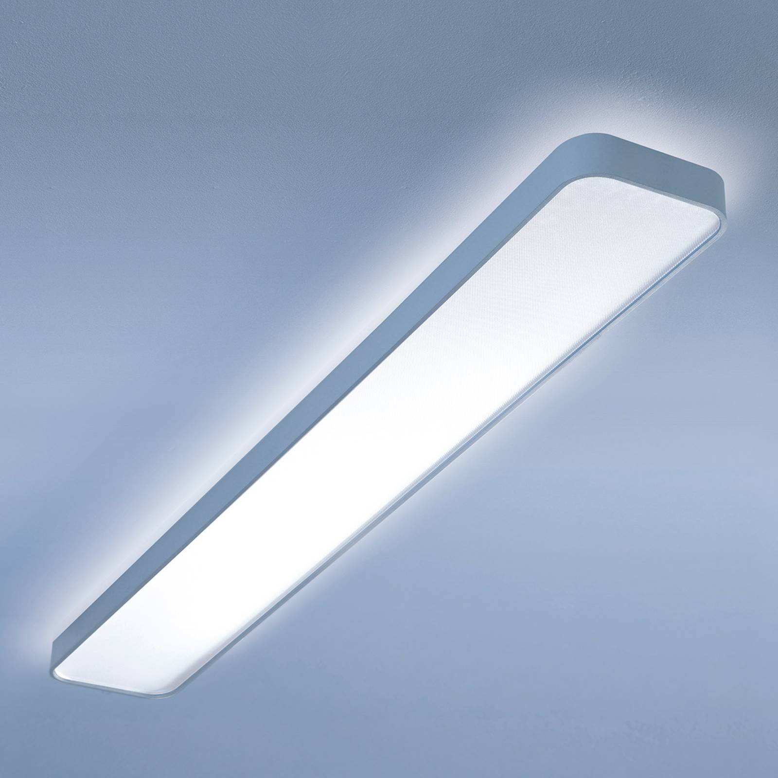 Lampa sufitowa LED Caleo X1, uniw. biel, 121,4 cm