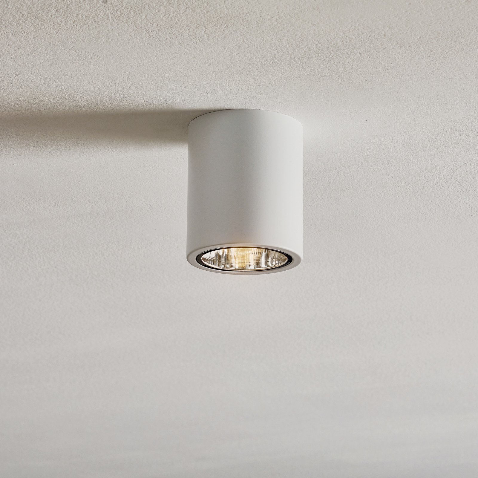 Ceiling spotlight Downlight round in white