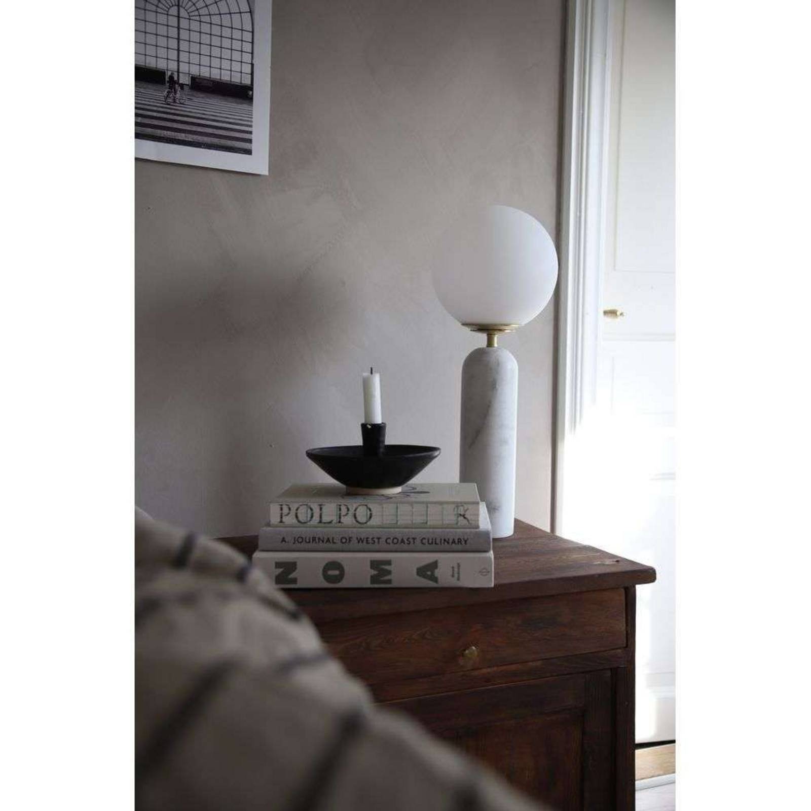 Globen Lighting Tischleuchte Torrano, weiß, Höhe 53 cm günstig online kaufen