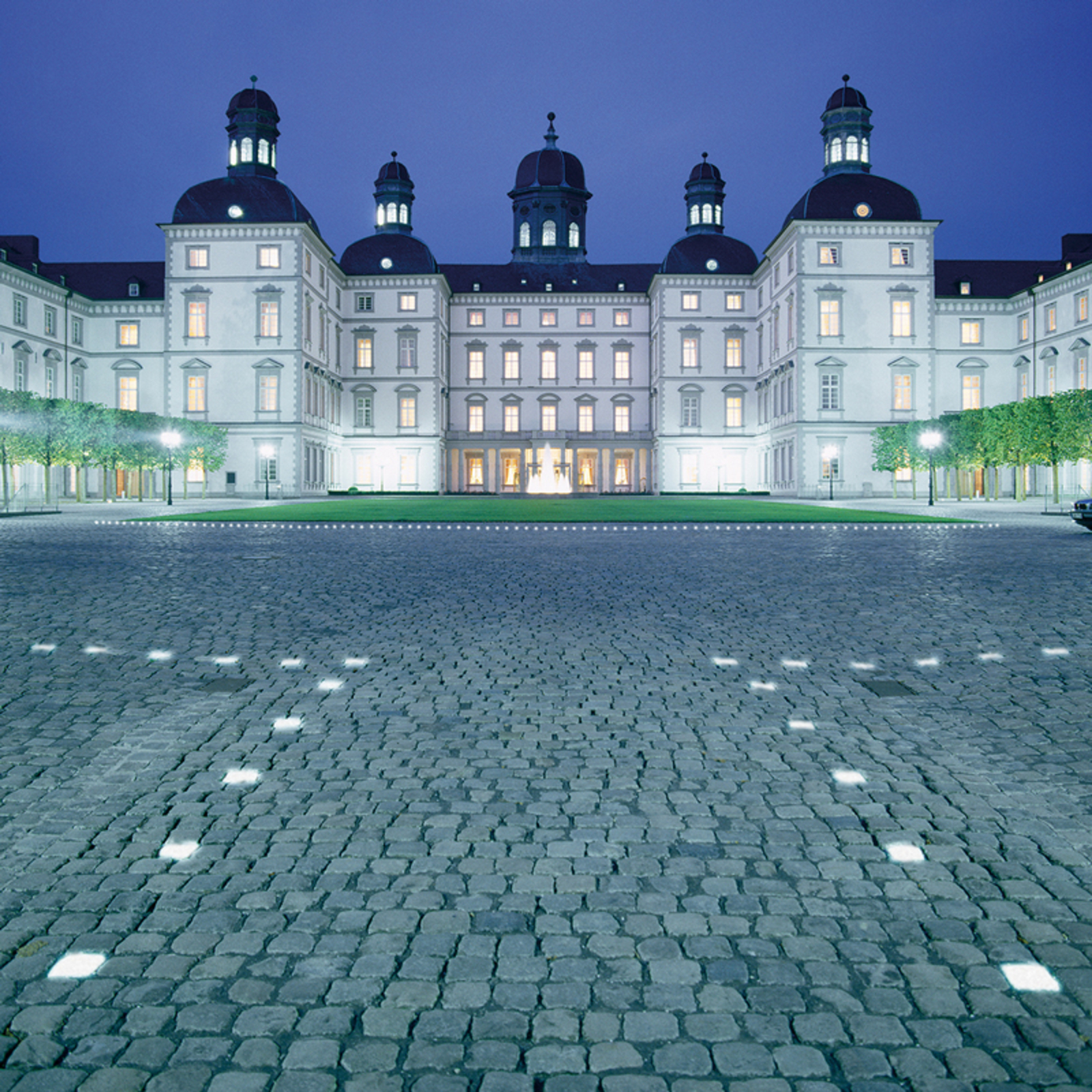 Pflasterstein Light Stone Beton mit LED