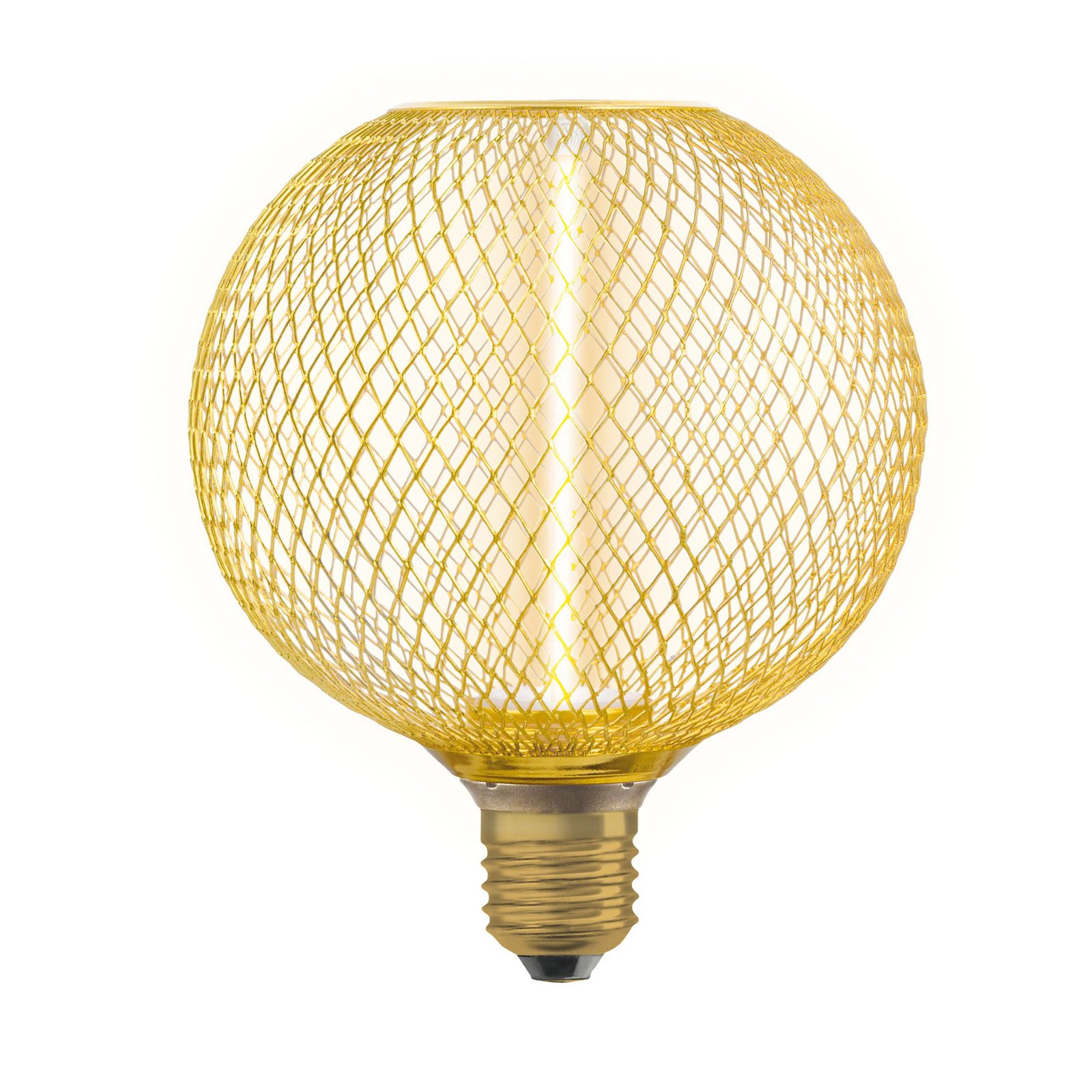 OSRAM Decor LED Straw Filament Globe E27 3.5W gold 1,800K 