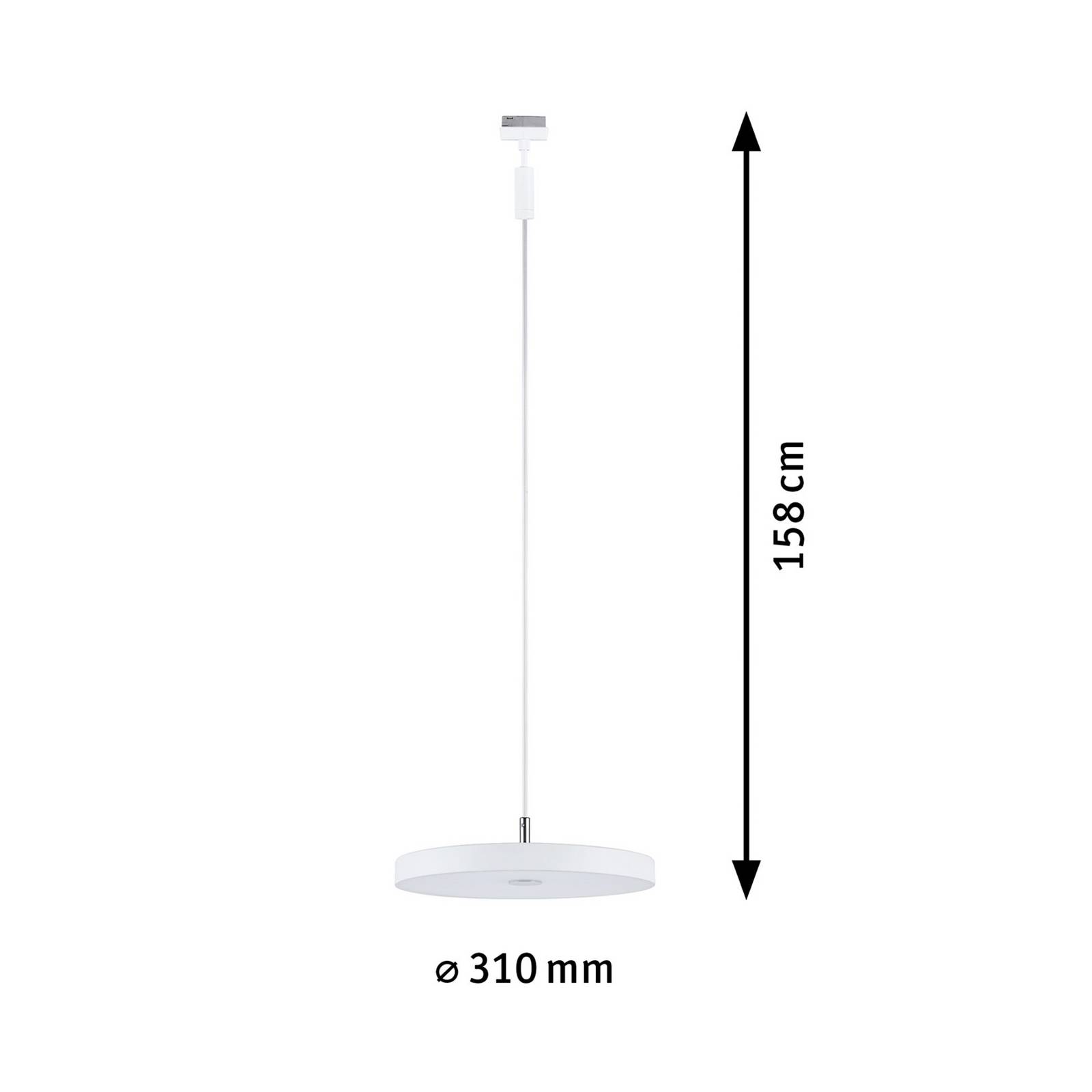  Paulmann Paulmann Urail Led-pendelleuchte Hildor, Signalweiß, 3.000k 