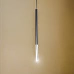 Euluna Thalassa hanglamp 1-lamp G9 zwart/chroom