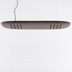 Artemide ALE.01 LED-Hängeleuchte Up/Down 940 braun