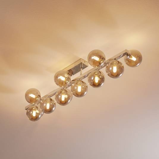 Dallas wall light chrome, 13bulb Lights.co.uk