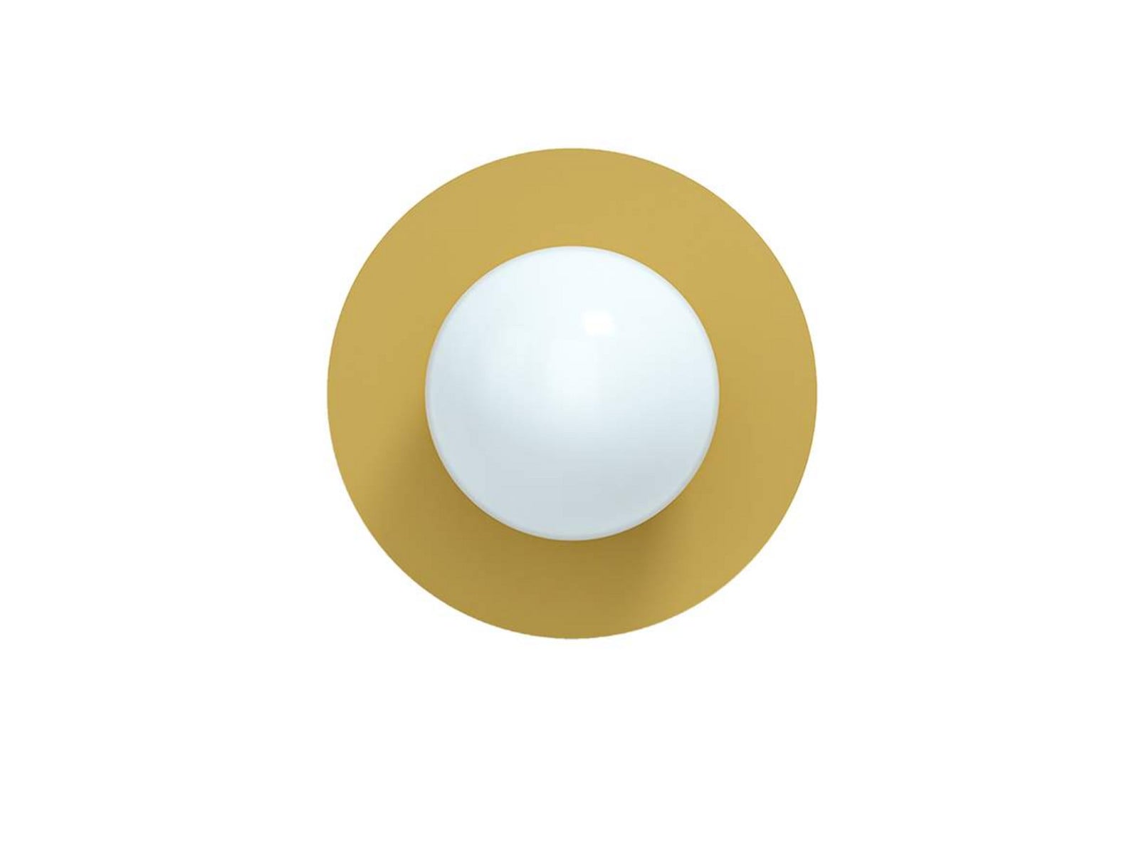 Candy Big Circle 360 L v&auml;gglampa, gul Swedish Ninja - Vardagsrum - Metall