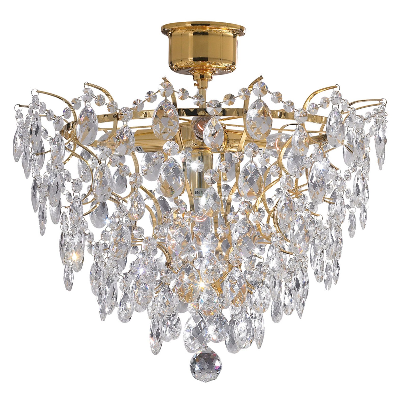 Rosendal Loftlampe Gold - Markslöjd