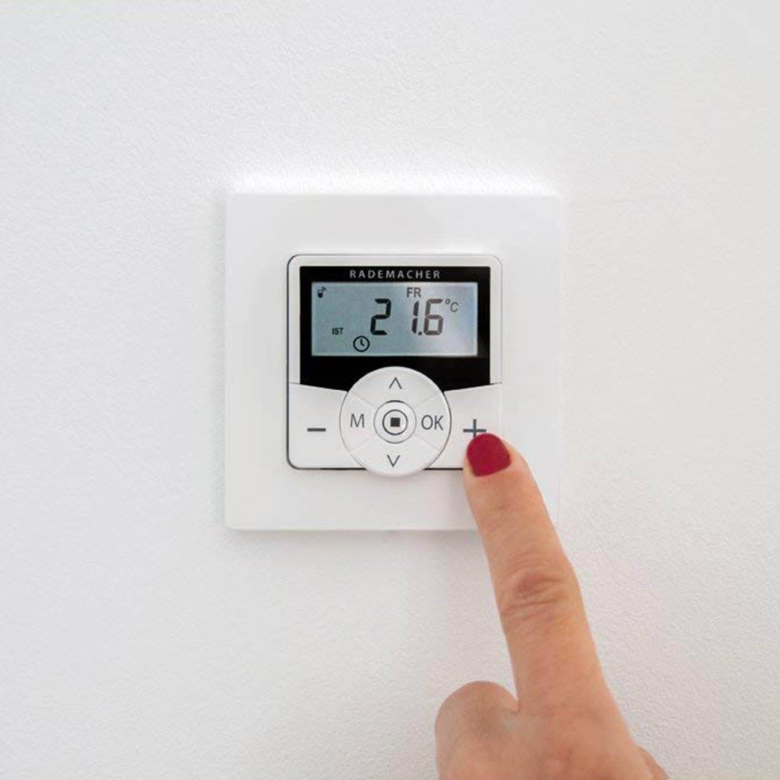 Levně Rademacher DuoFern pokojový termostat 2, bílý