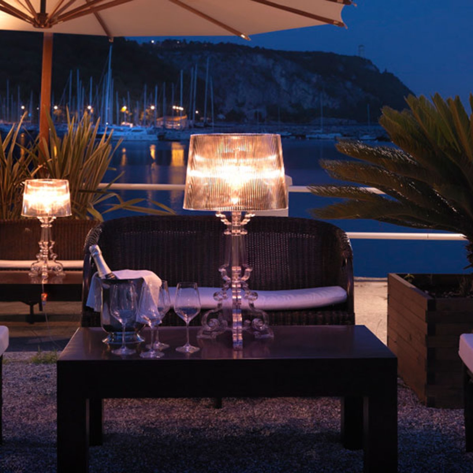 Bourgie Tafellamp Kristal - Kartell