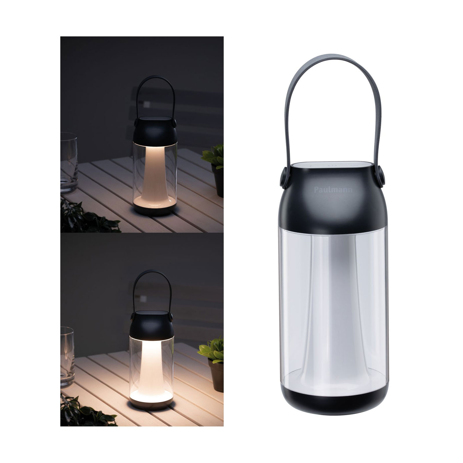 Cupulino Portable Lámpara de Sobremesa IP44 Antracita - Paulmann