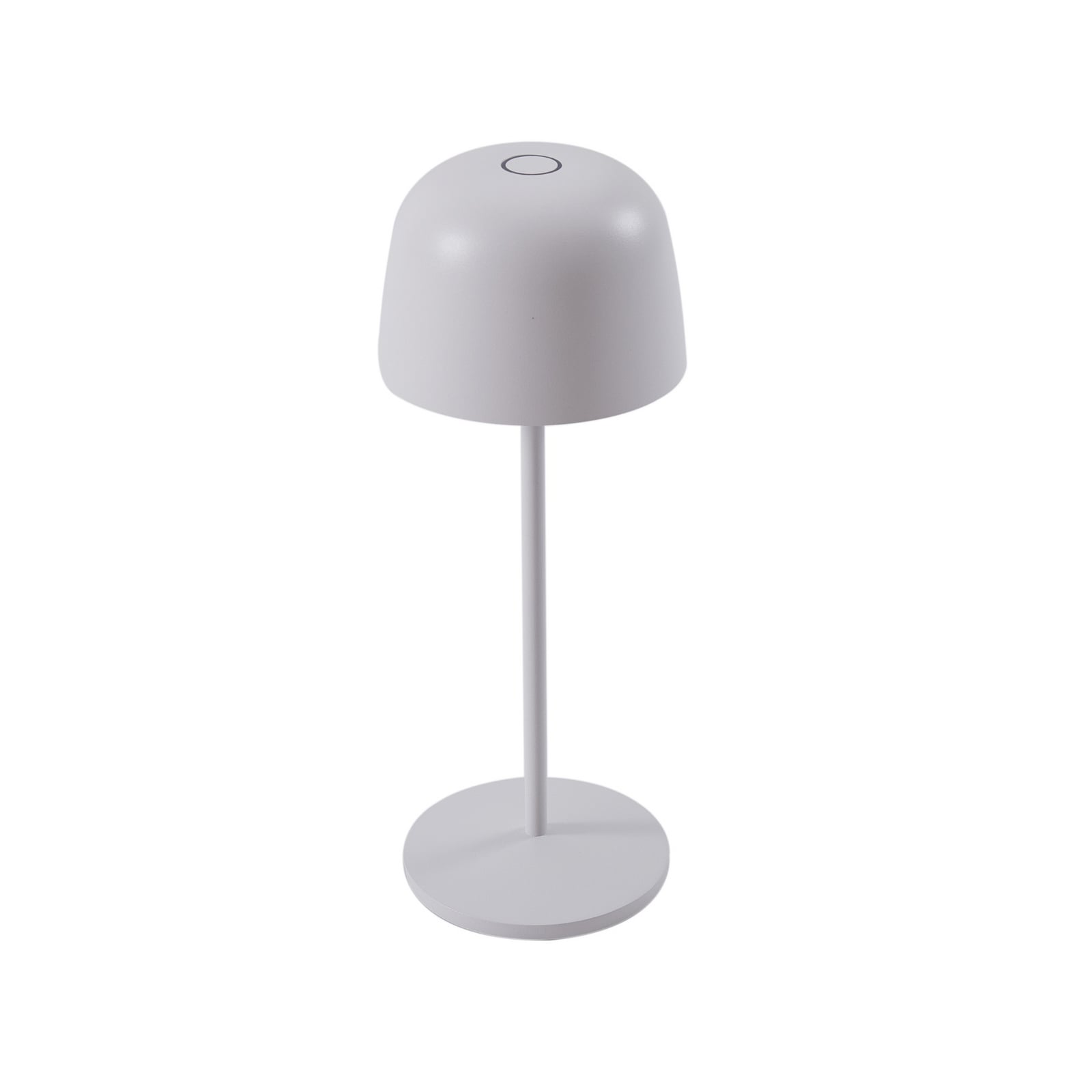 Lampada da tavolo LED Arietty, IP65, 27 cm, dimmerabile, bianca - Lindby