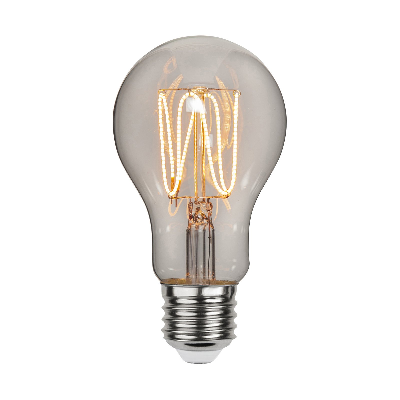 LED lamp A60 filament E27 3,8W 1800K dimbaar