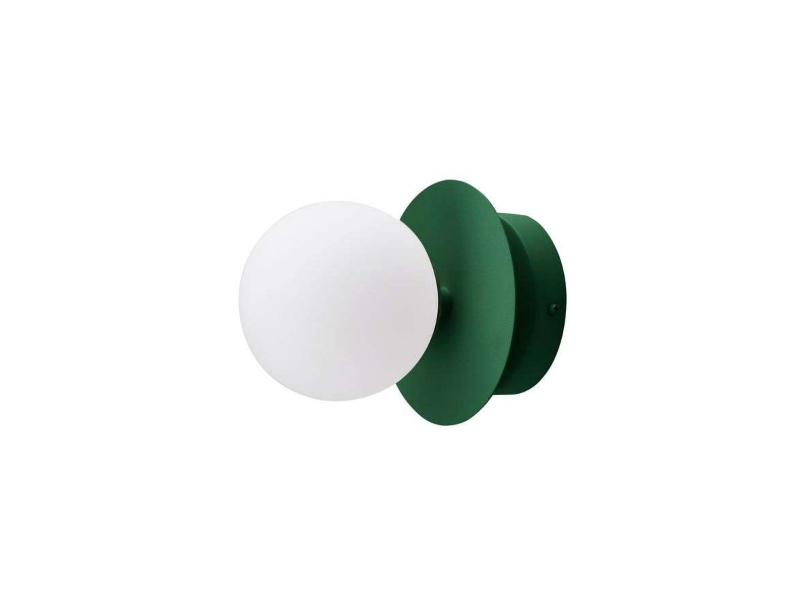 Art Deco Aplique de Pared/Lámpara de Techo IP44 Green/White - Globen Lighting