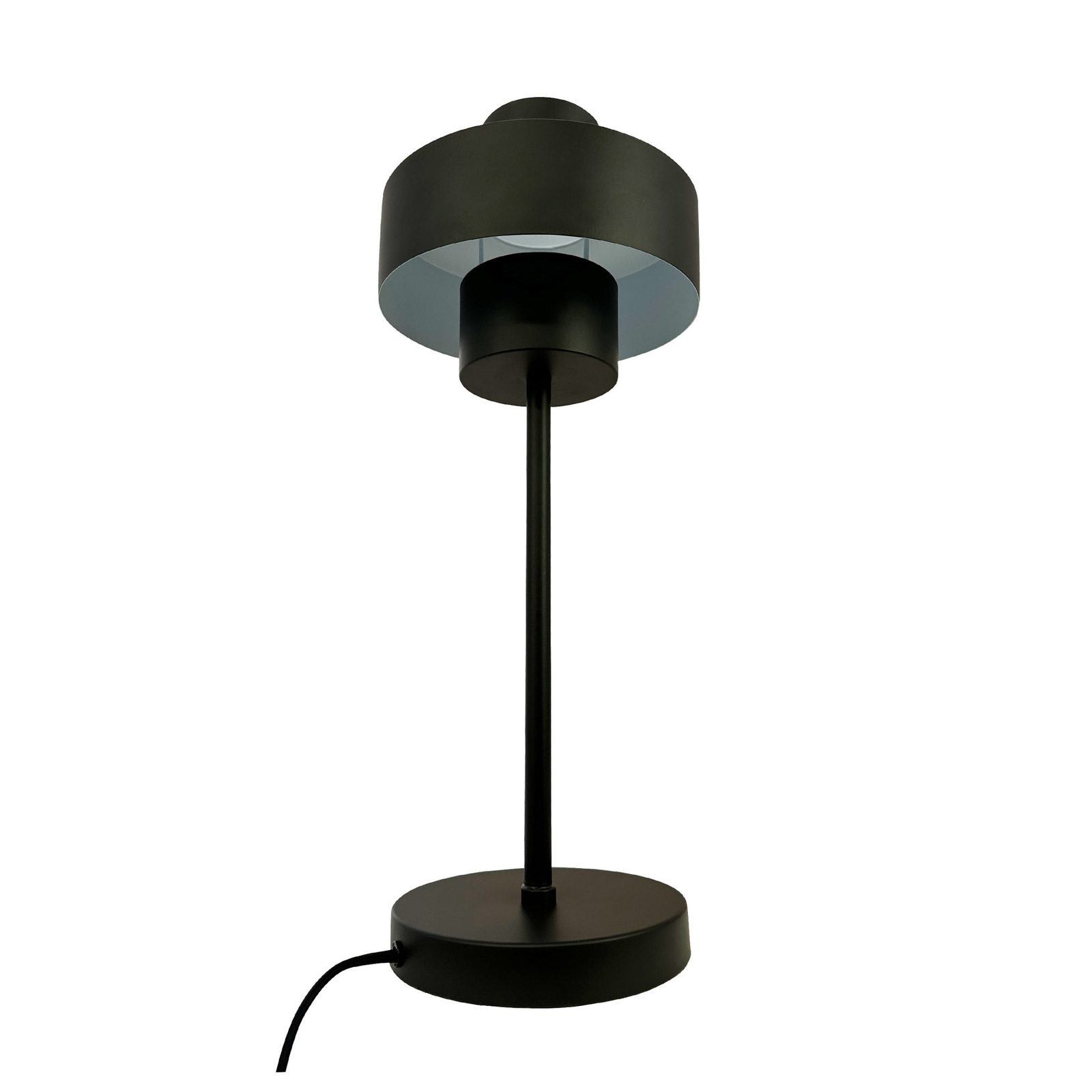 Dyberg Larsen stolna lampa Stoke, crna, visina 49,5 cm